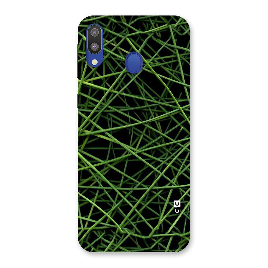 Green Lines Back Case for Galaxy M20