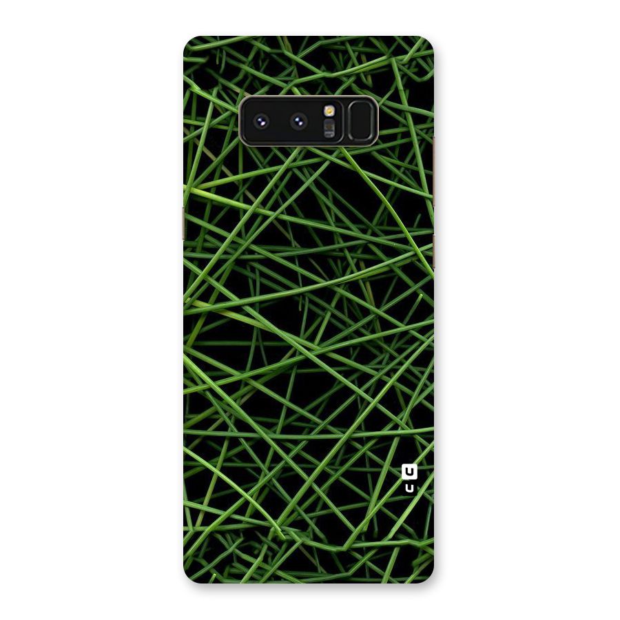 Green Lines Back Case for Galaxy Note 8