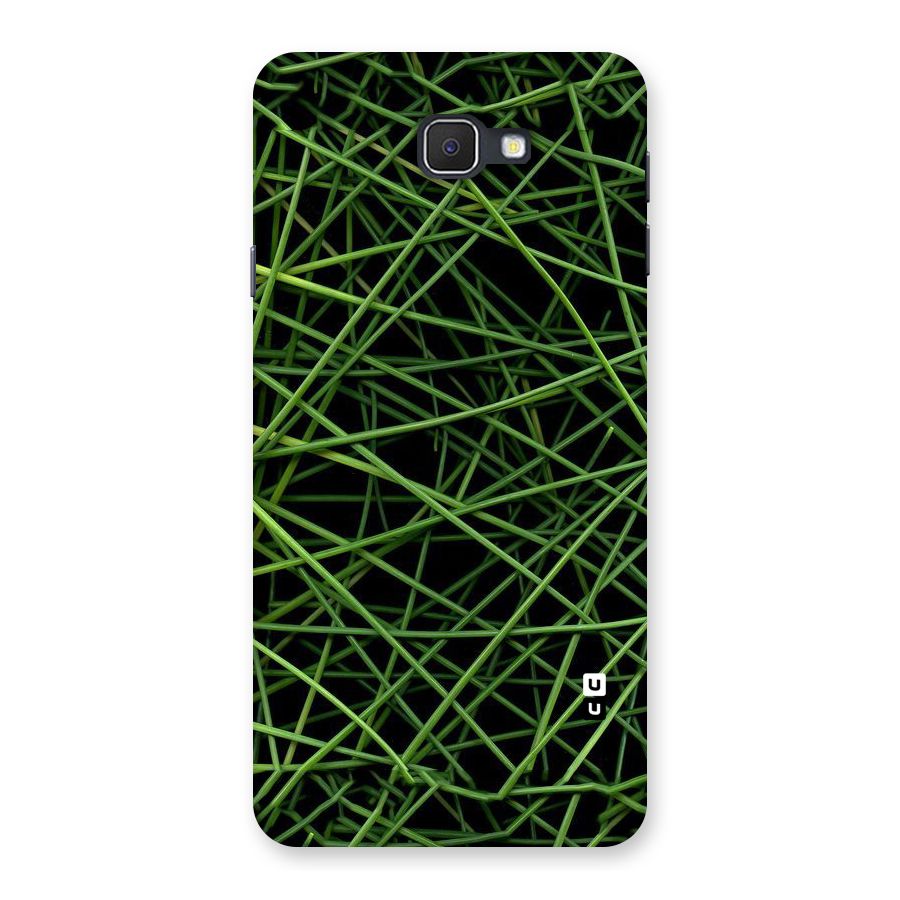 Green Lines Back Case for Galaxy On7 2016