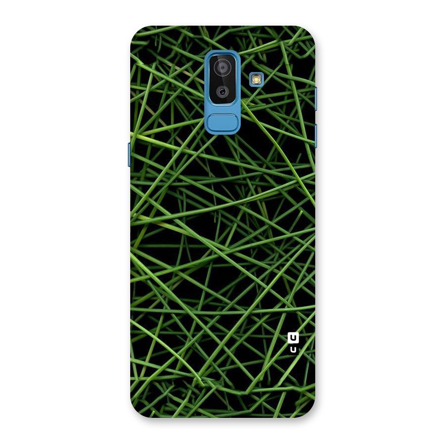 Green Lines Back Case for Galaxy On8 (2018)