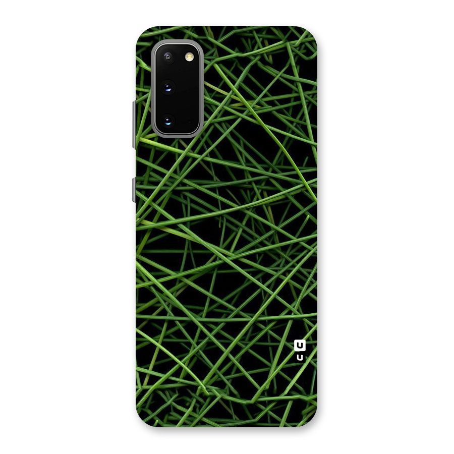 Green Lines Back Case for Galaxy S20