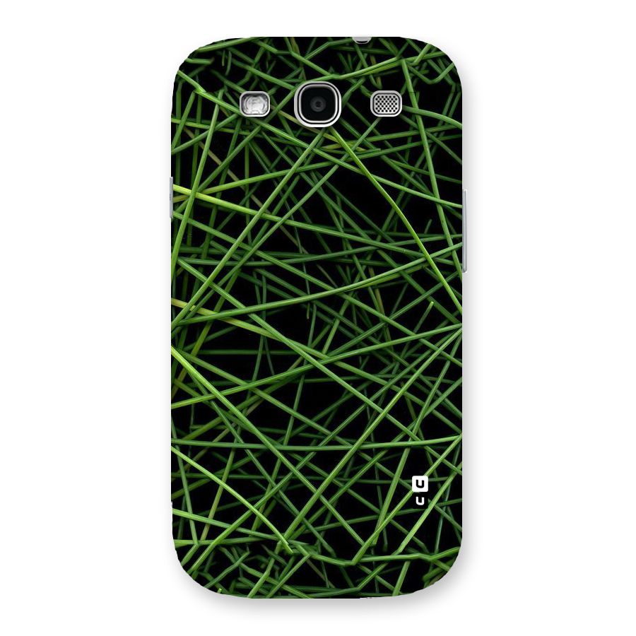 Green Lines Back Case for Galaxy S3