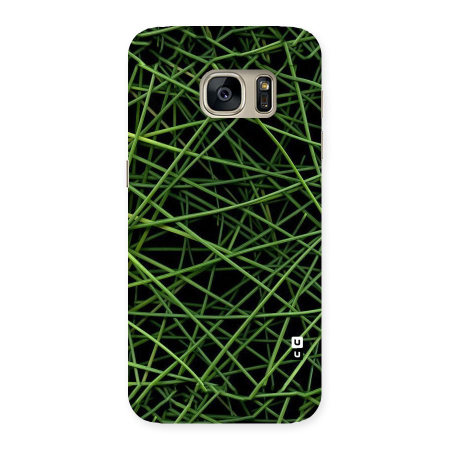 Green Lines Back Case for Galaxy S7