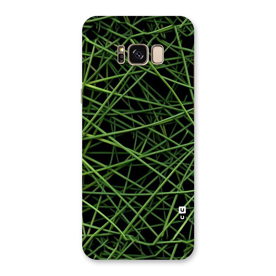 Green Lines Back Case for Galaxy S8 Plus