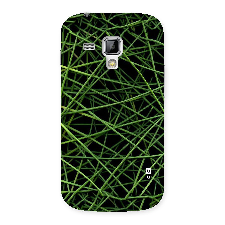 Green Lines Back Case for Galaxy S Duos