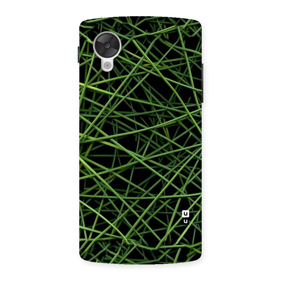 Green Lines Back Case for Google Nexsus 5