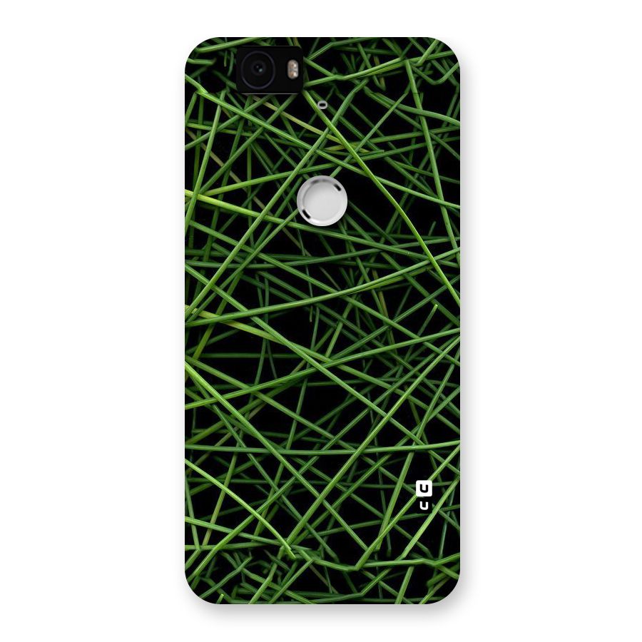 Green Lines Back Case for Google Nexus-6P