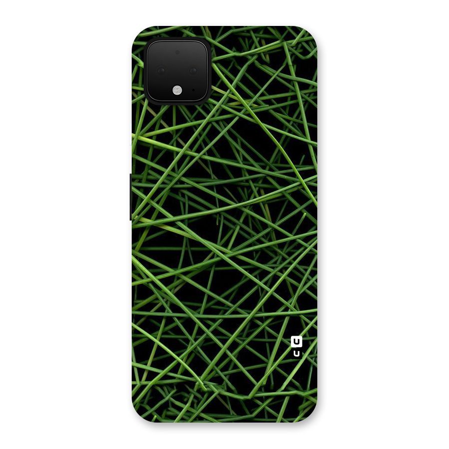 Green Lines Back Case for Google Pixel 4 XL