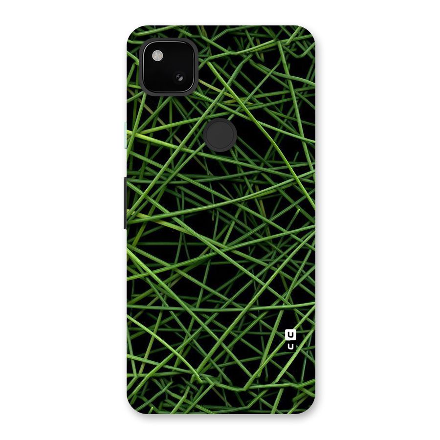 Green Lines Back Case for Google Pixel 4a