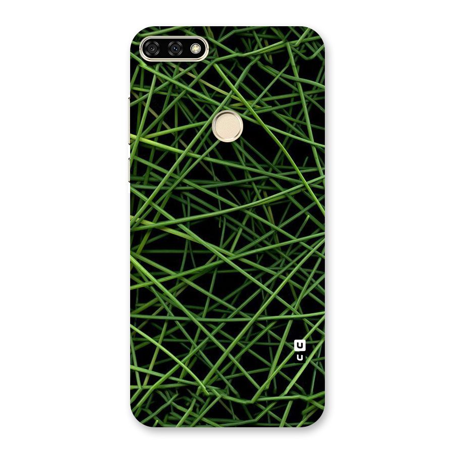 Green Lines Back Case for Honor 7A