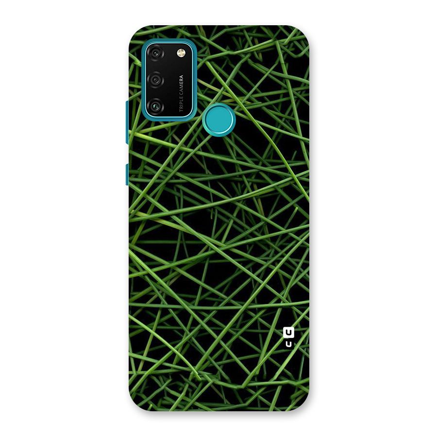 Green Lines Back Case for Honor 9A