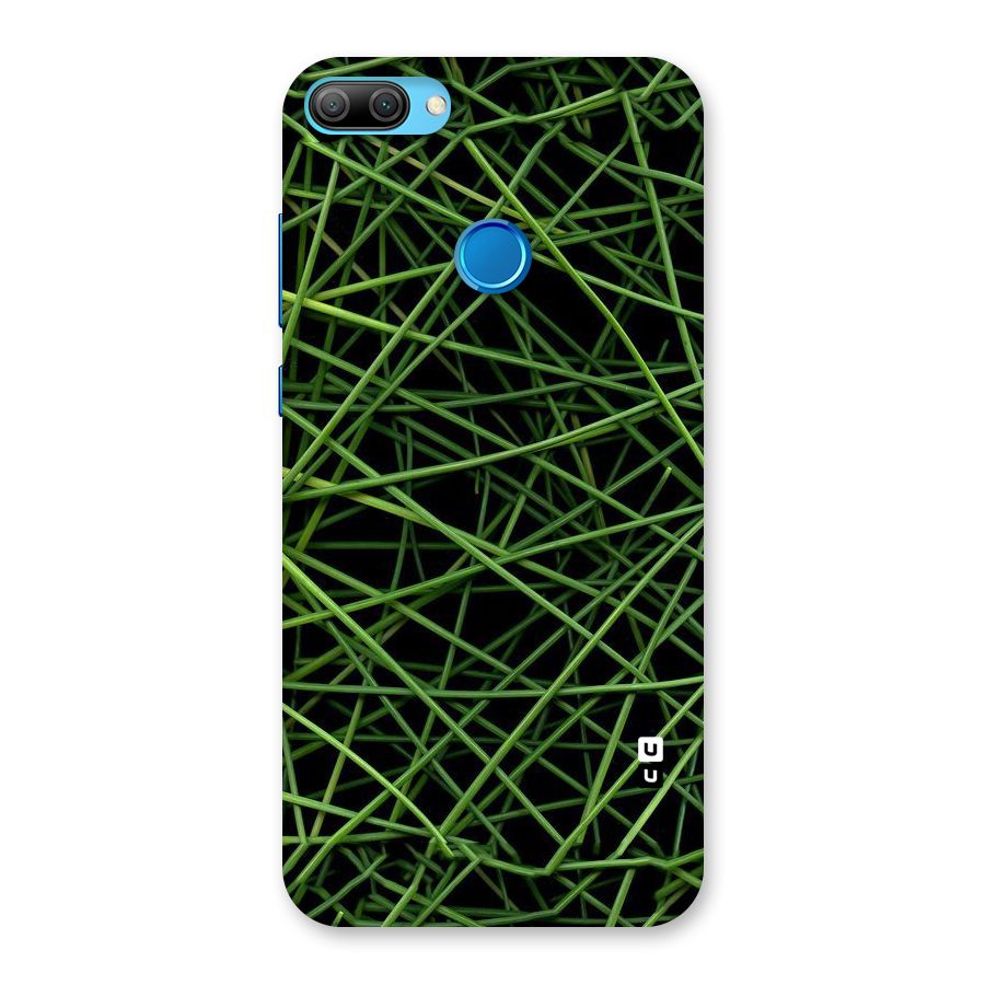 Green Lines Back Case for Honor 9N