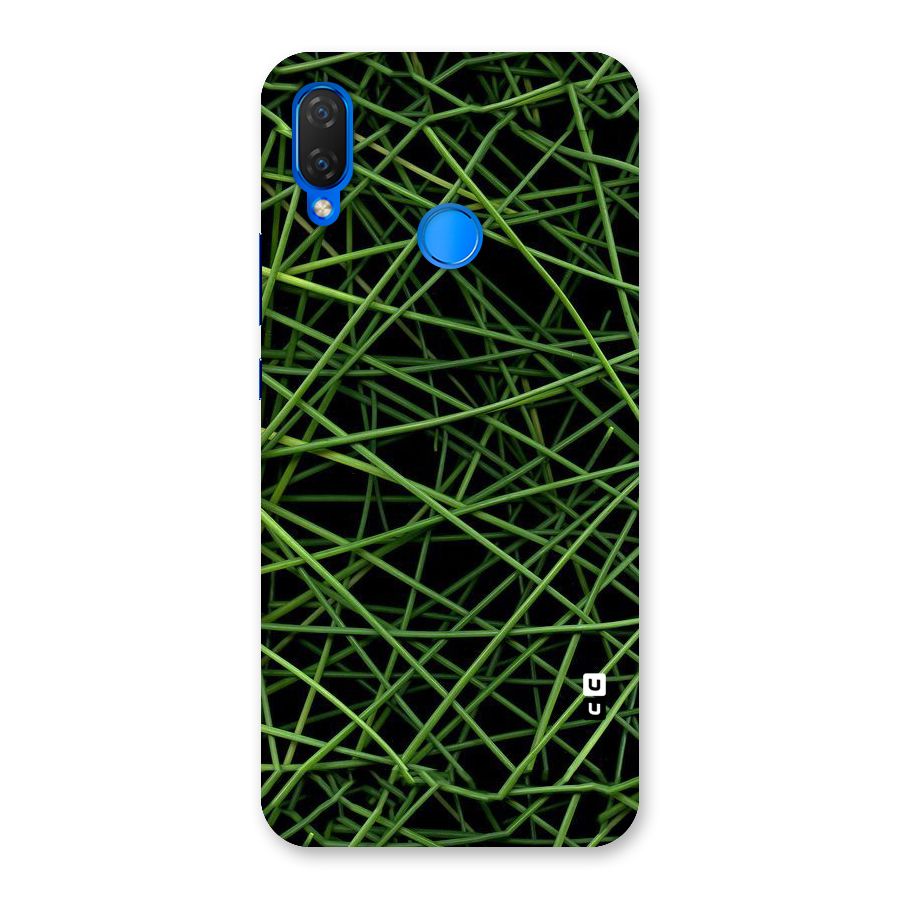 Green Lines Back Case for Huawei P Smart+