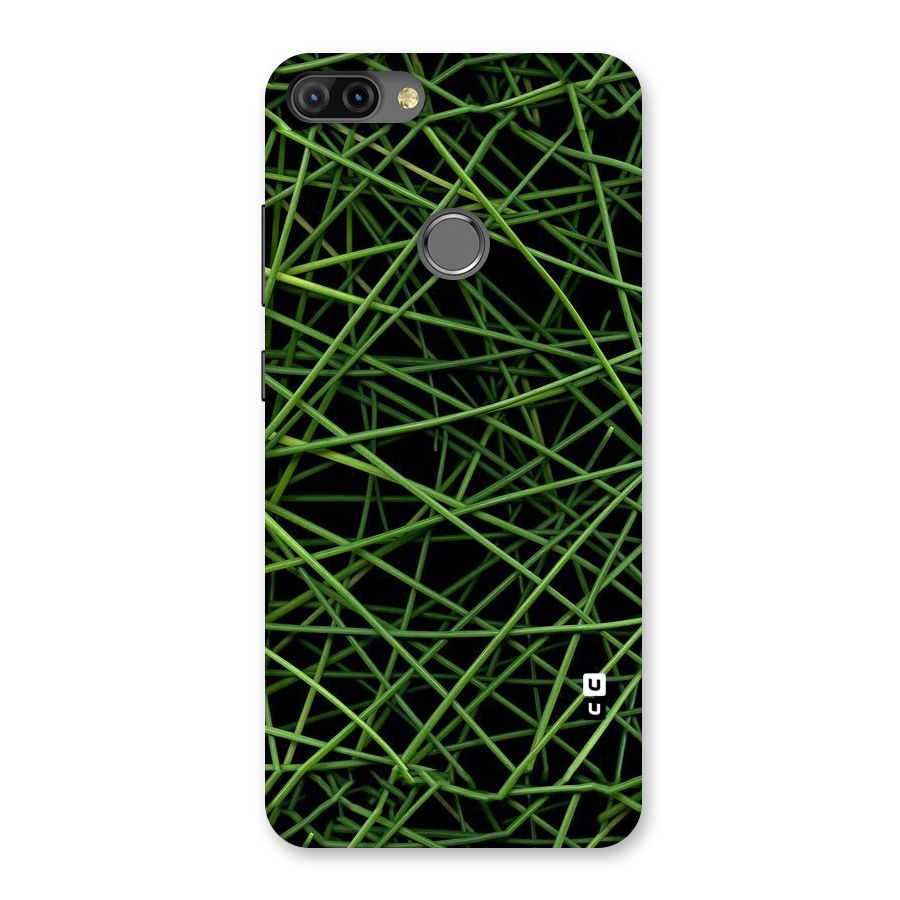 Green Lines Back Case for Infinix Hot 6 Pro