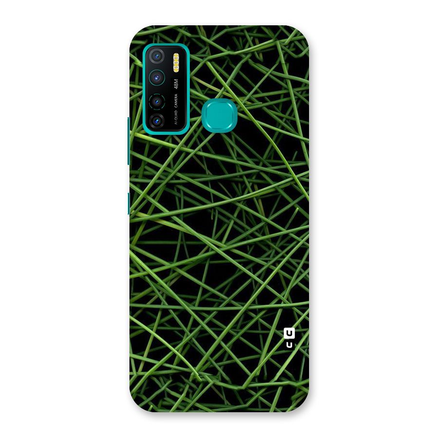 Green Lines Back Case for Infinix Hot 9 Pro