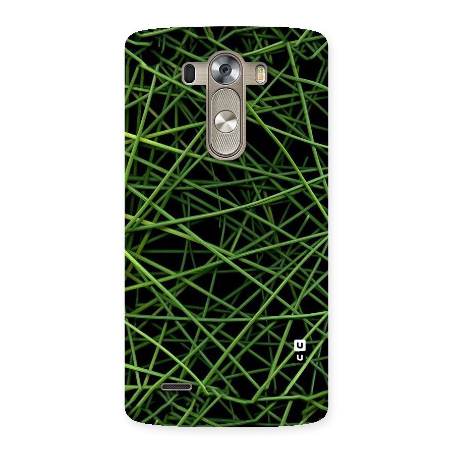 Green Lines Back Case for LG G3