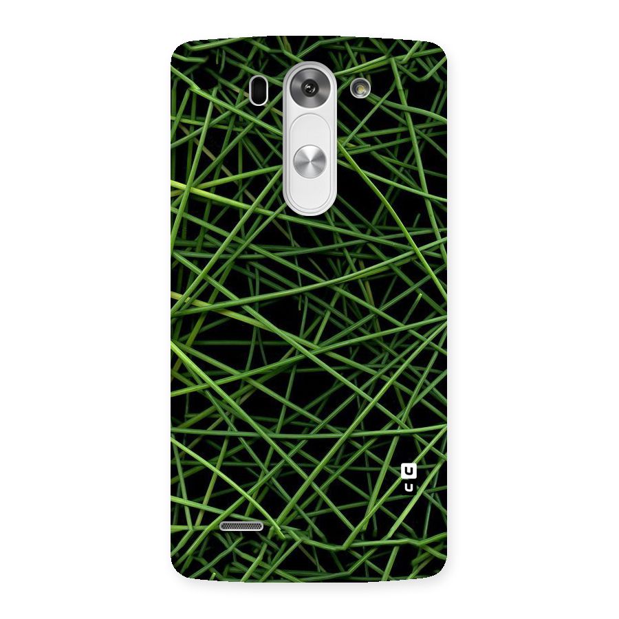 Green Lines Back Case for LG G3 Mini