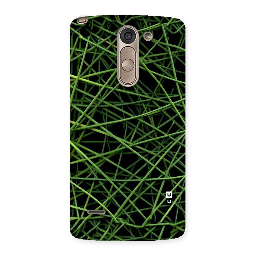 Green Lines Back Case for LG G3 Stylus