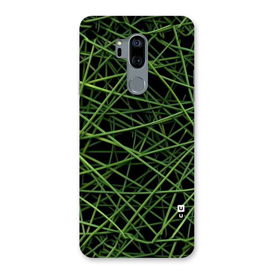 Green Lines Back Case for LG G7