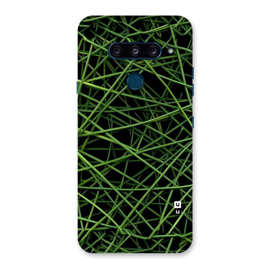 Green Lines Back Case for LG  V40 ThinQ