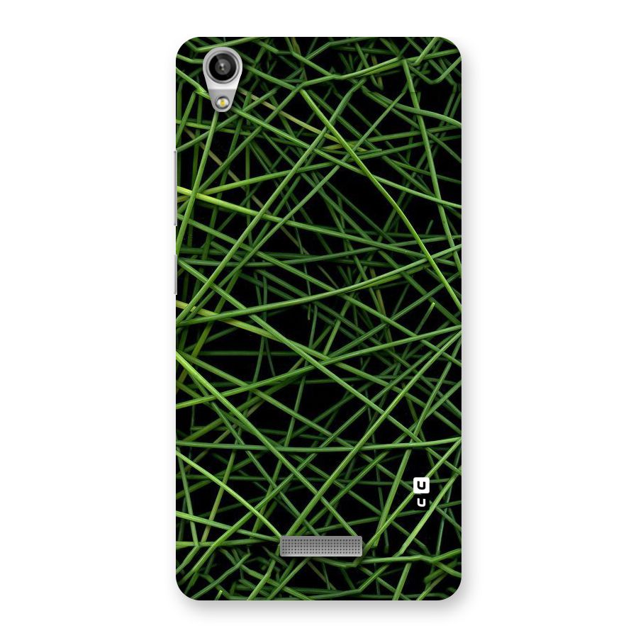 Green Lines Back Case for Lava-Pixel-V1