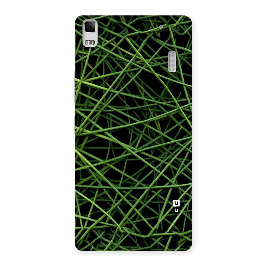 Green Lines Back Case for Lenovo K3 Note