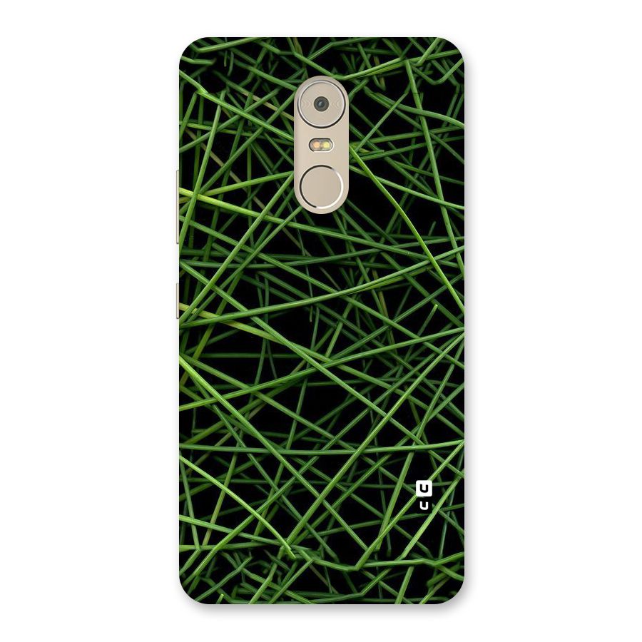 Green Lines Back Case for Lenovo K6 Note