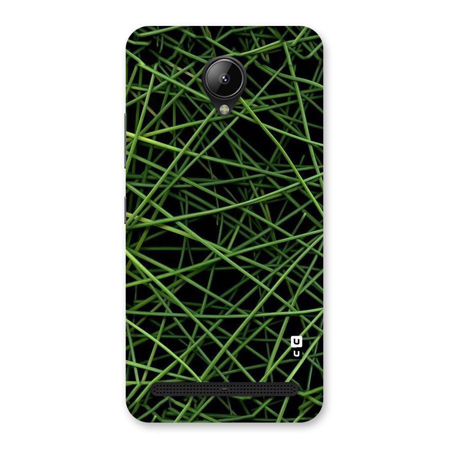 Green Lines Back Case for Lenovo C2
