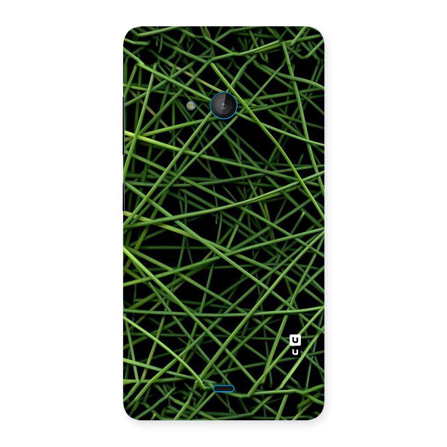 Green Lines Back Case for Lumia 540