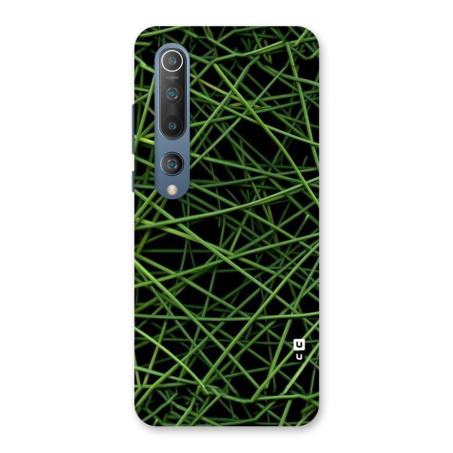 Green Lines Back Case for Mi 10