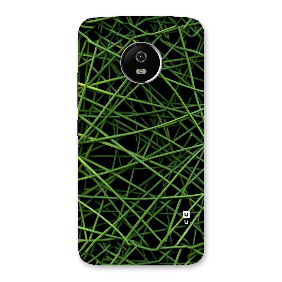 Green Lines Back Case for Moto G5