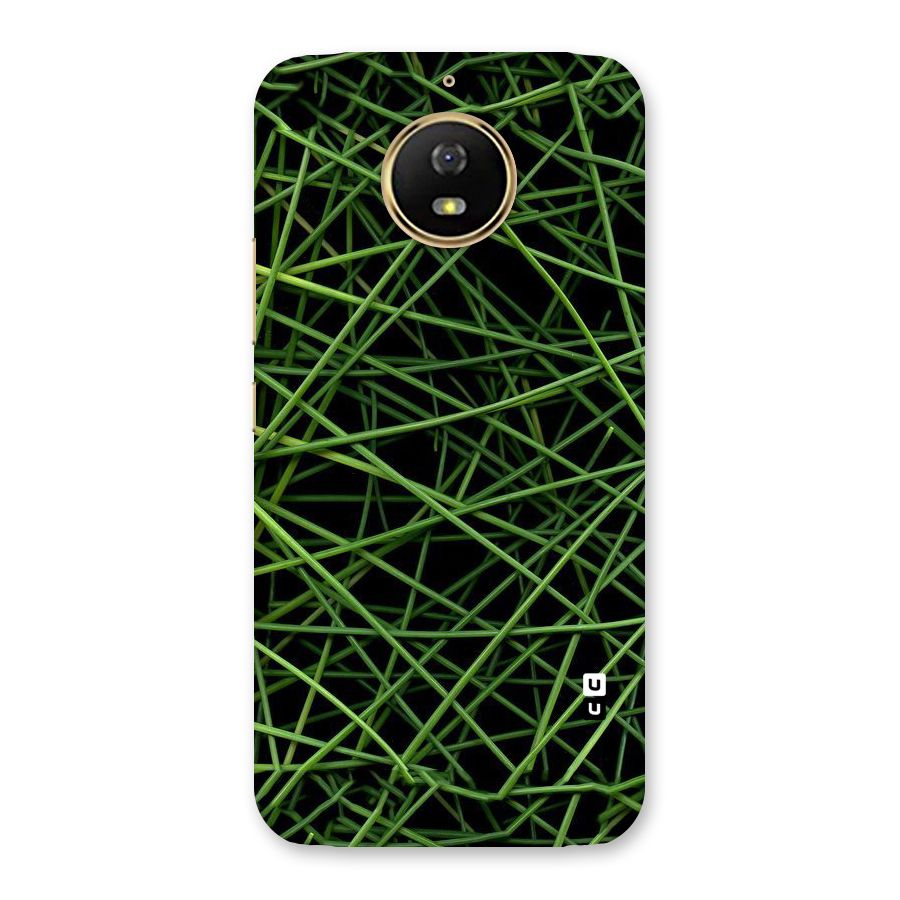 Green Lines Back Case for Moto G5s