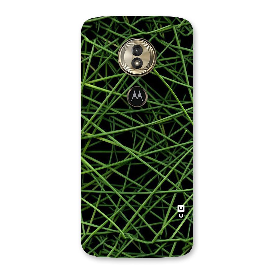 Green Lines Back Case for Moto G6 Play