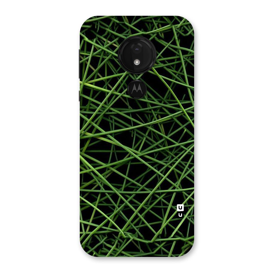 Green Lines Back Case for Moto G7 Power