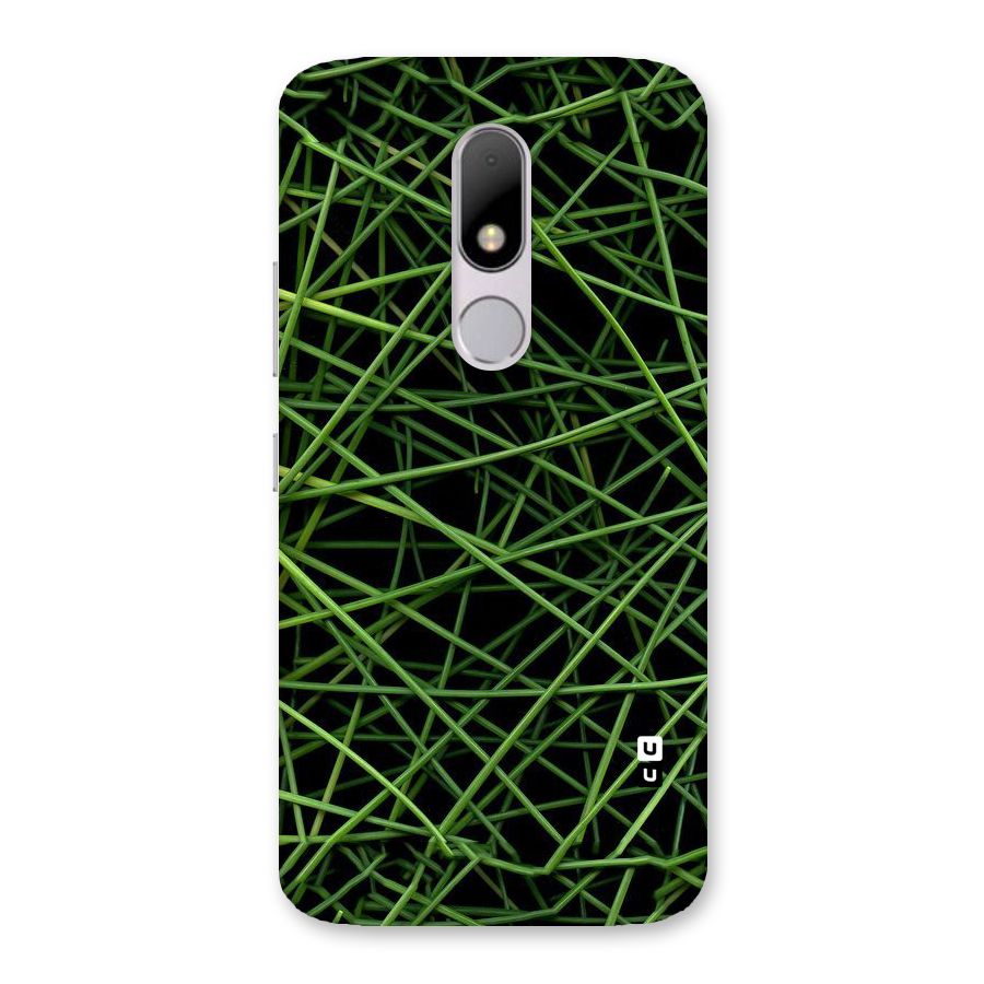 Green Lines Back Case for Moto M