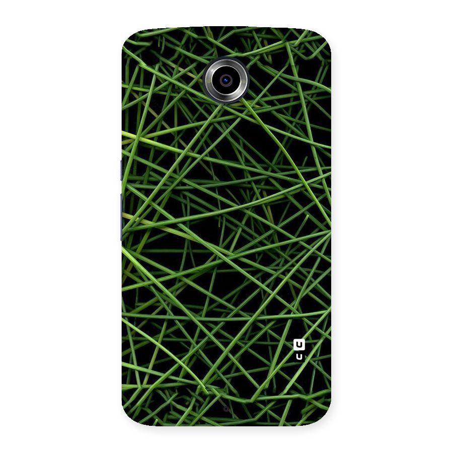 Green Lines Back Case for Nexsus 6