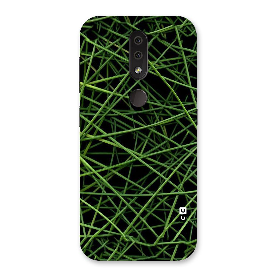 Green Lines Back Case for Nokia 4.2