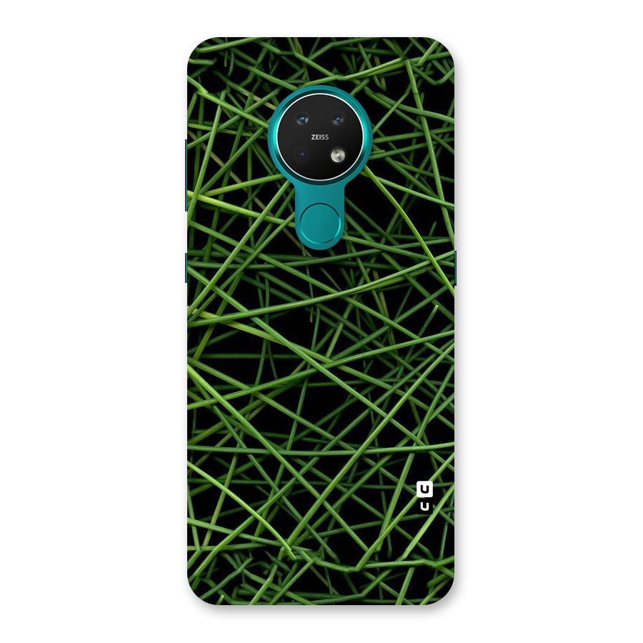 Green Lines Back Case for Nokia 7.2