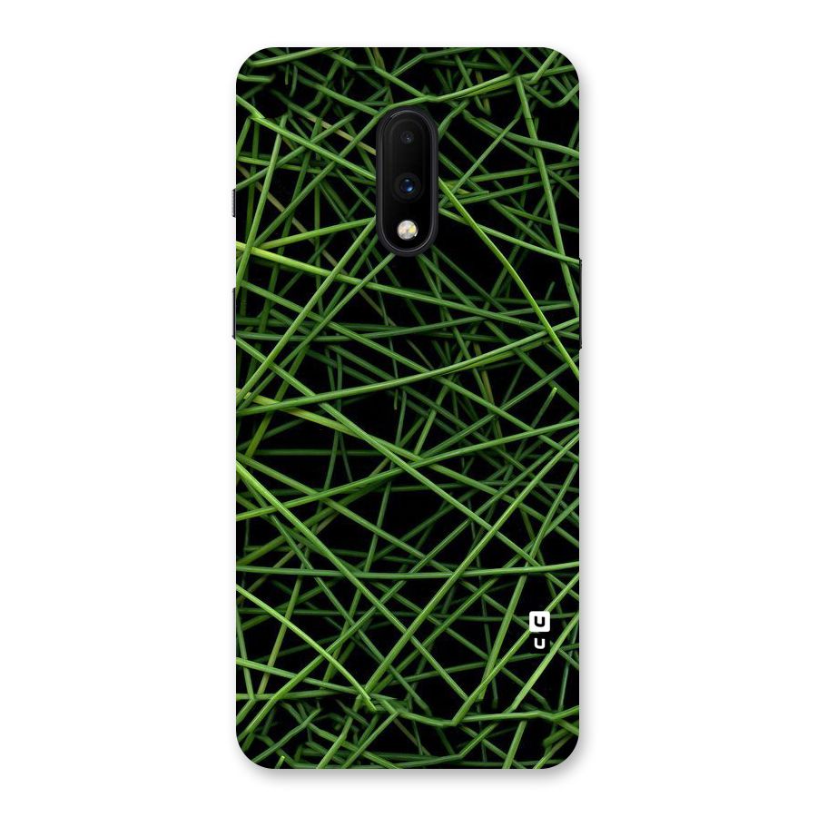 Green Lines Back Case for OnePlus 7