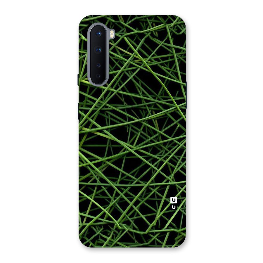 Green Lines Back Case for OnePlus Nord