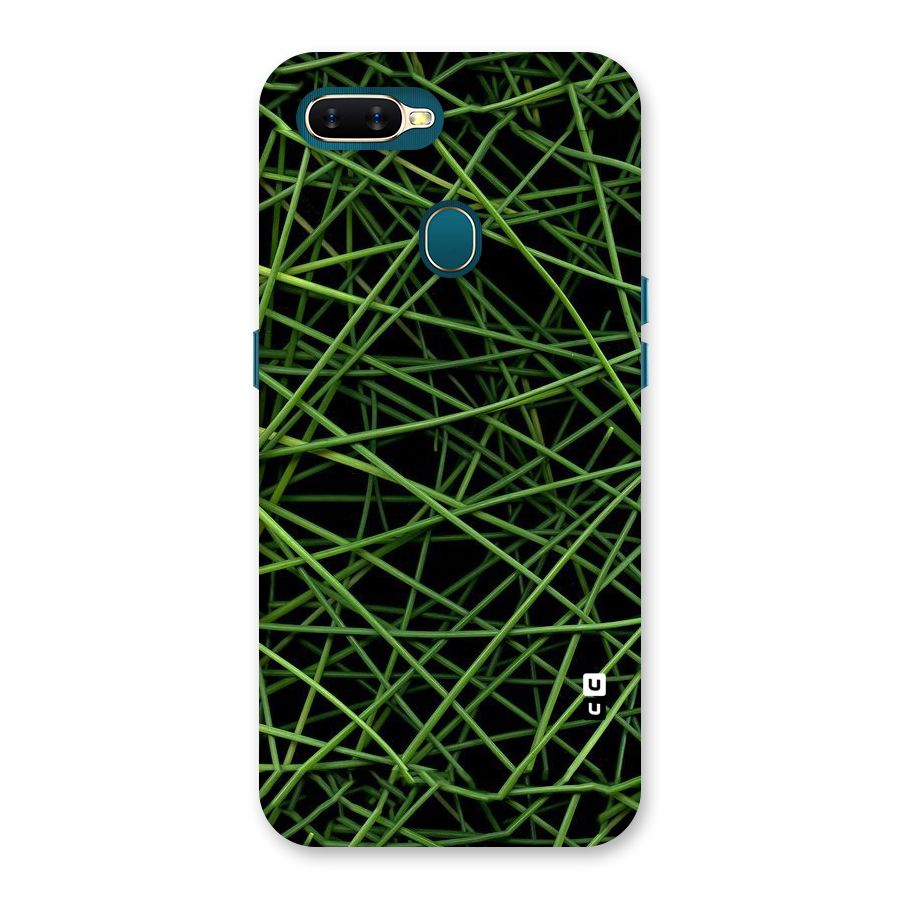 Green Lines Back Case for Oppo A11k