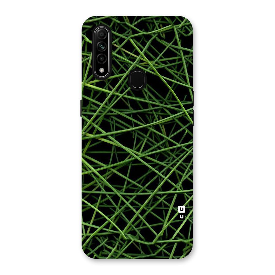 Green Lines Back Case for Oppo A31