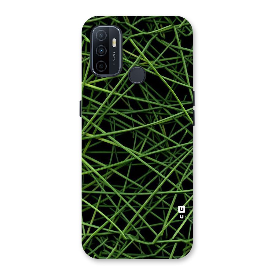 Green Lines Back Case for Oppo A32