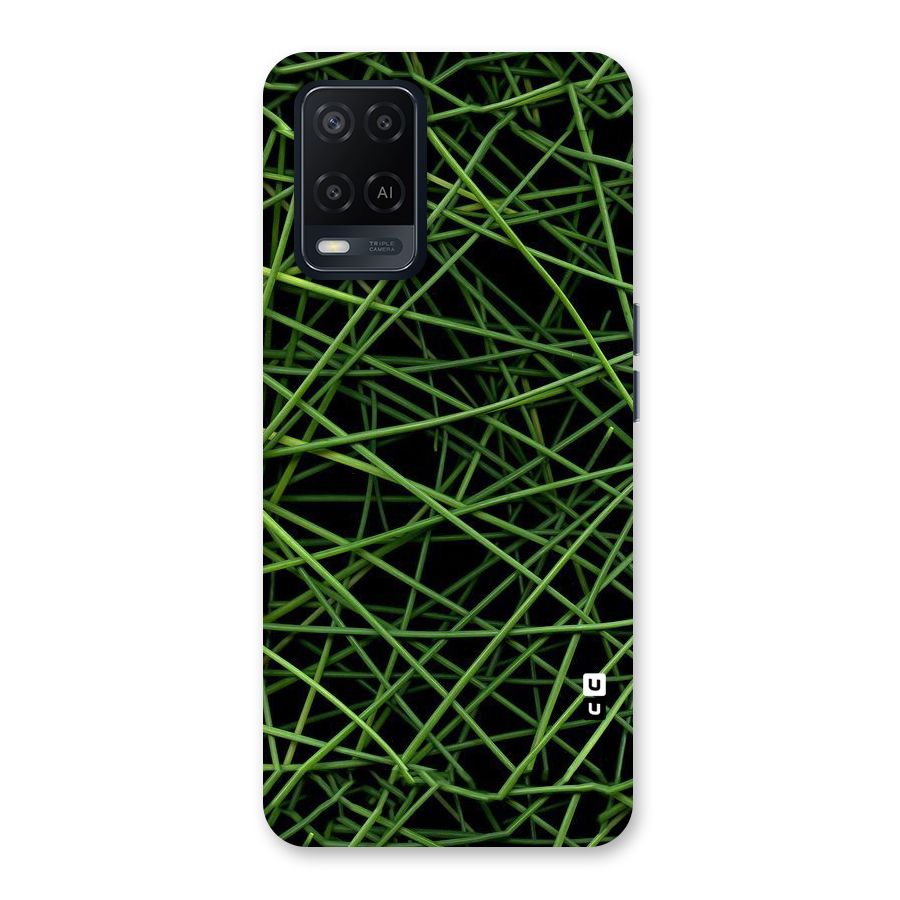 Green Lines Back Case for Oppo A54