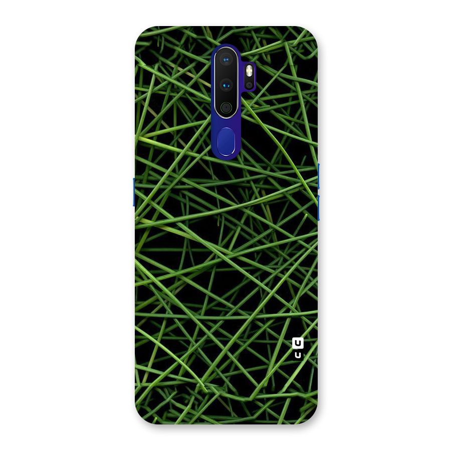 Green Lines Back Case for Oppo A9 (2020)
