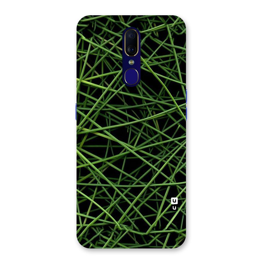 Green Lines Back Case for Oppo F11