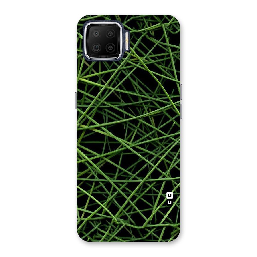 Green Lines Back Case for Oppo F17