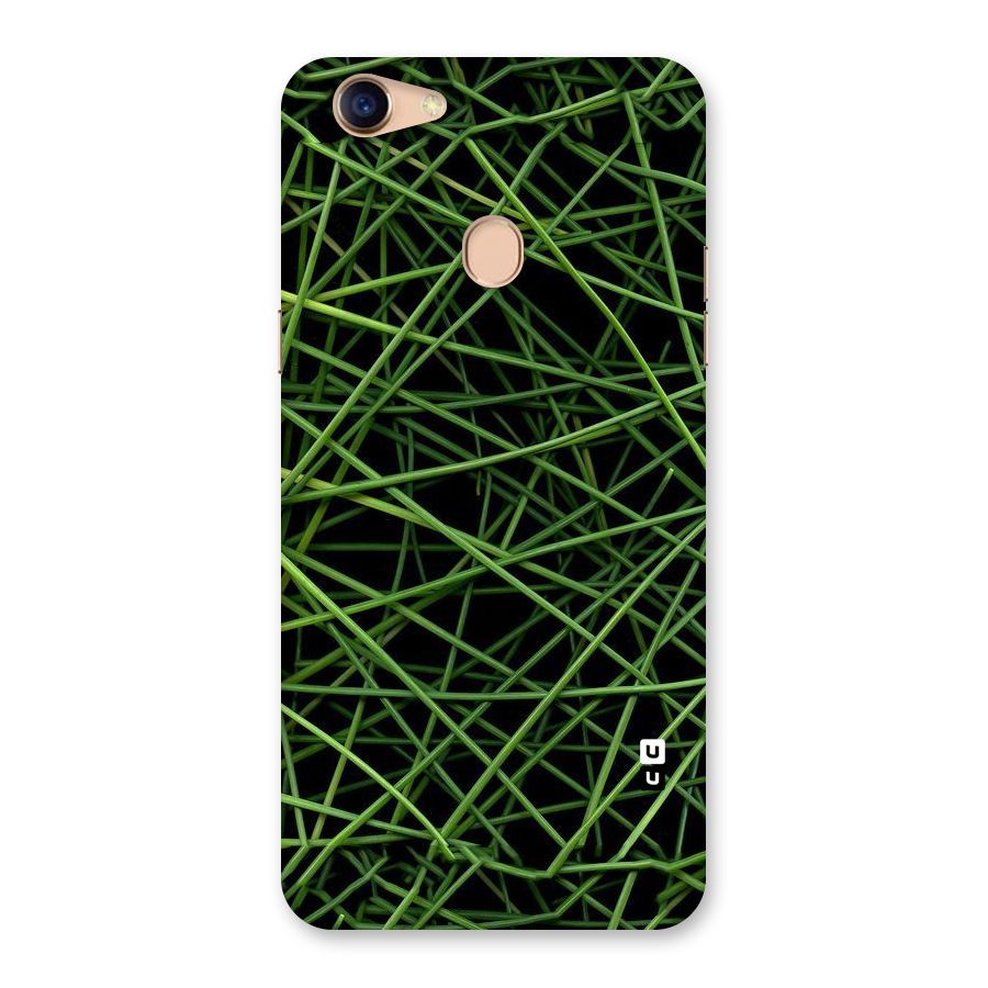Green Lines Back Case for Oppo F5