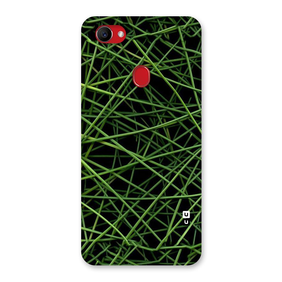 Green Lines Back Case for Oppo F7
