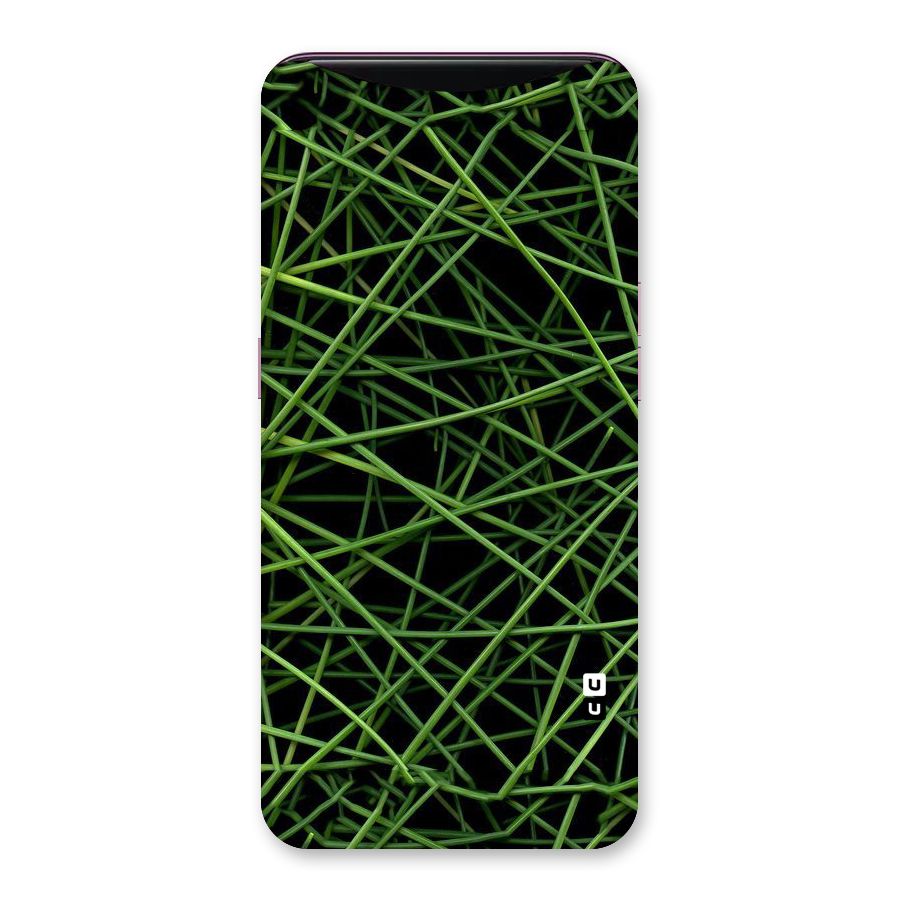 Green Lines Back Case for Oppo Find X